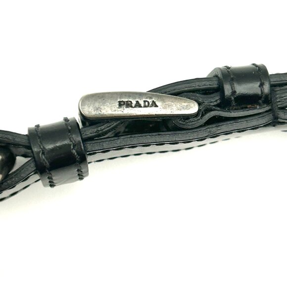 FINAL DROP! Prada Tessuto Nylon & Leather Bag with Grommet Embellishment - Picture 5 of 16